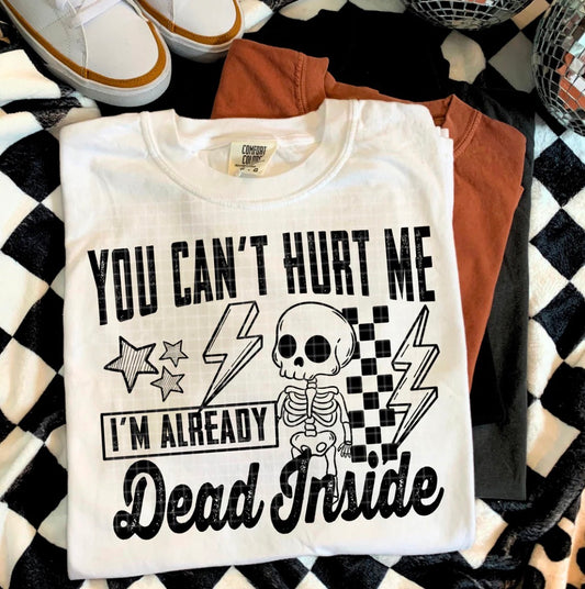 You can’t hurt me graphic tee