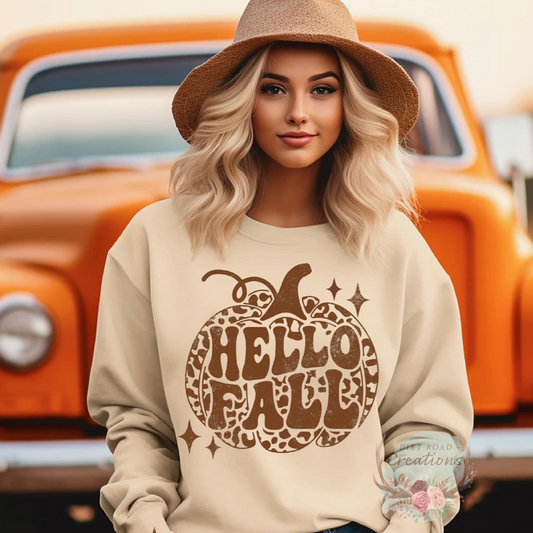 Hello Fall Screen Print Tee