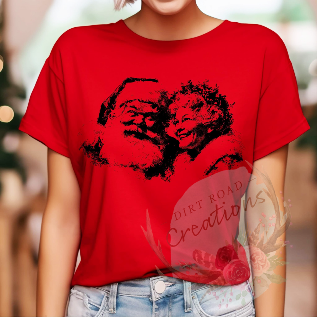 The clause’s screen print tee