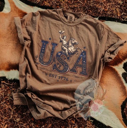 USA graphic tee