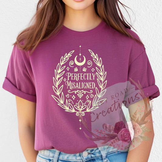 Perfectly misaligned tee