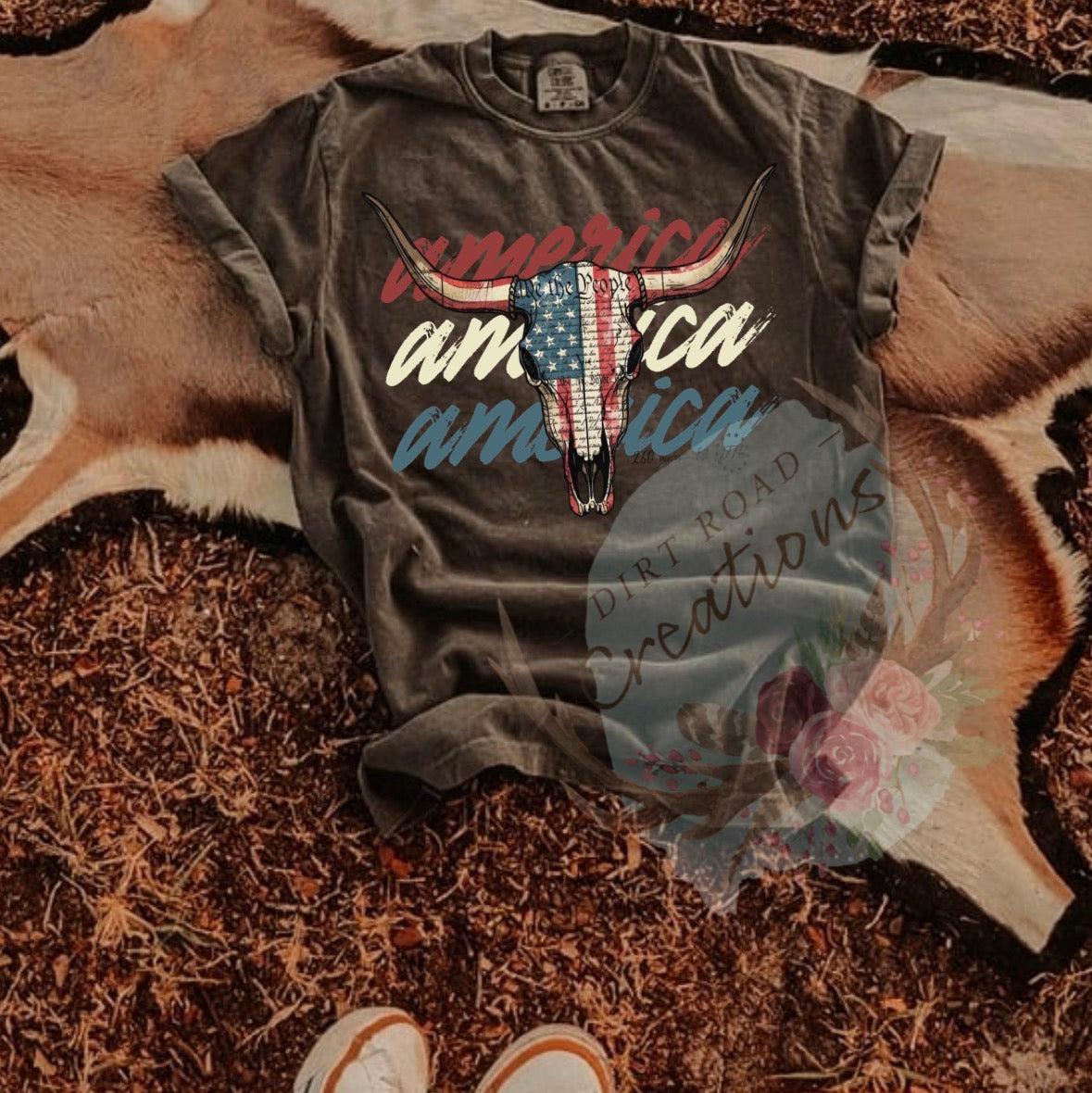 America graphic tee