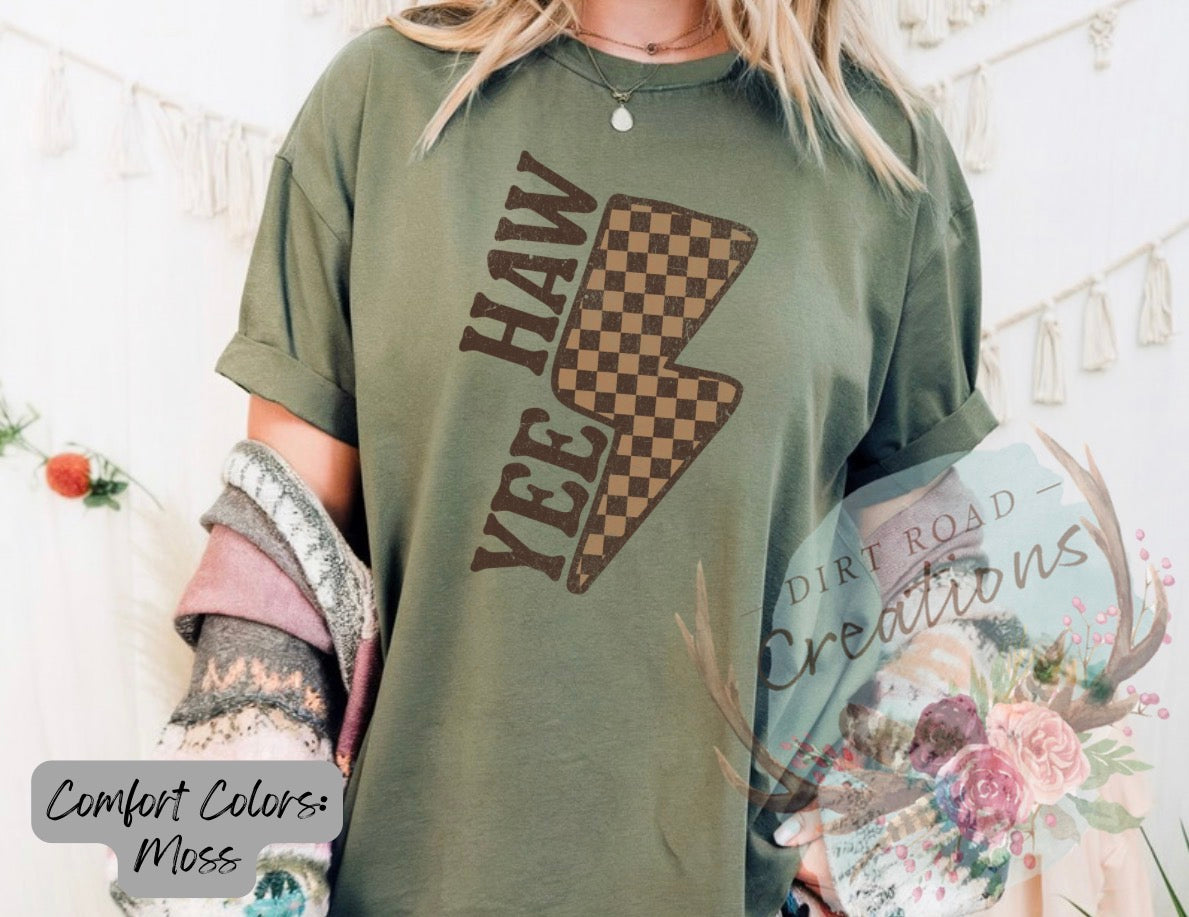 Yee haw graphic tee