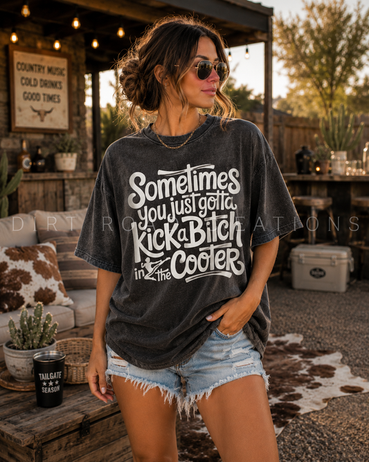Kick a B graphic tee