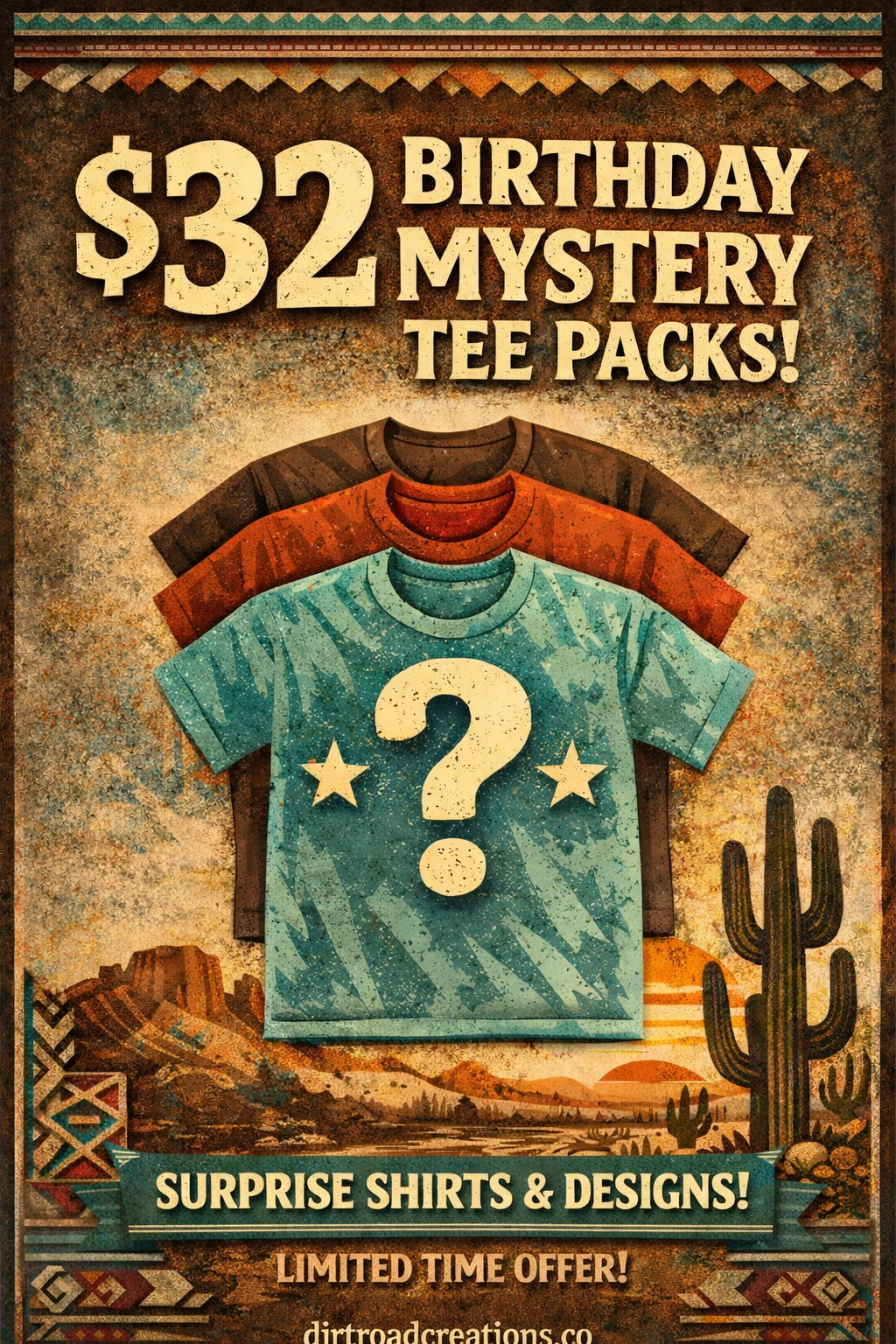 Birthday mystery pack