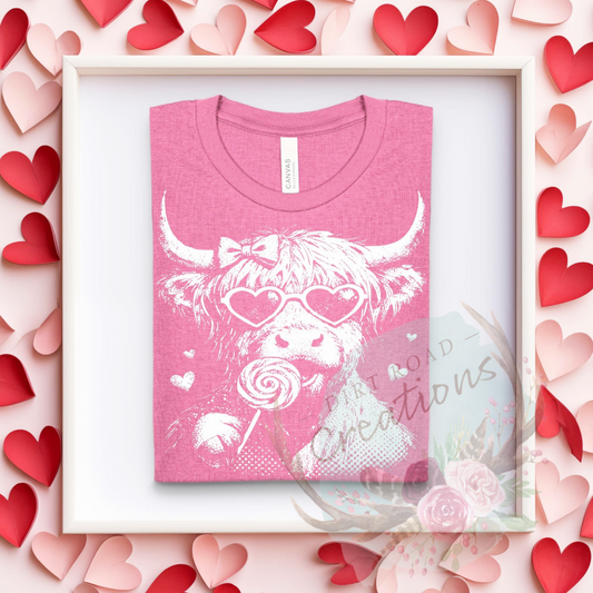 Highland half tone graphic Sweatshirt