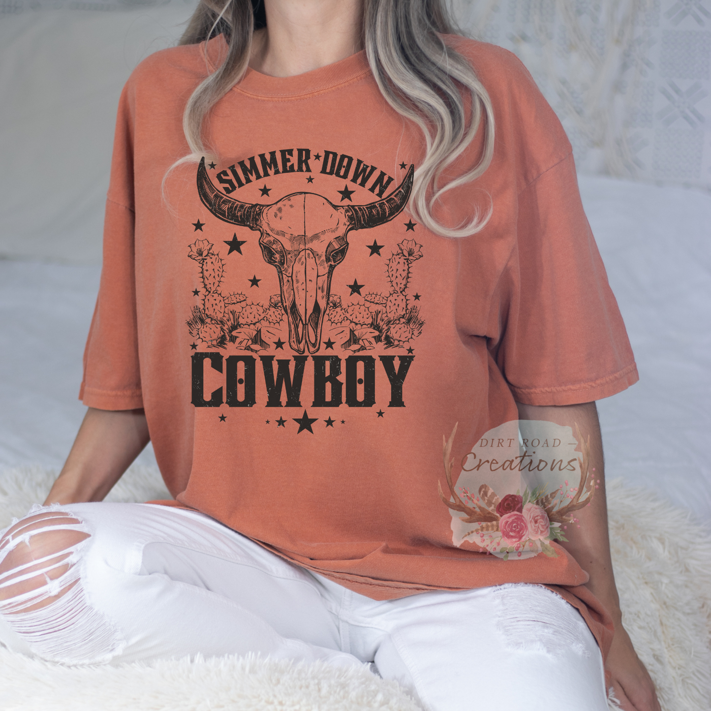 Simmer Down Cowboy Graphic Tee