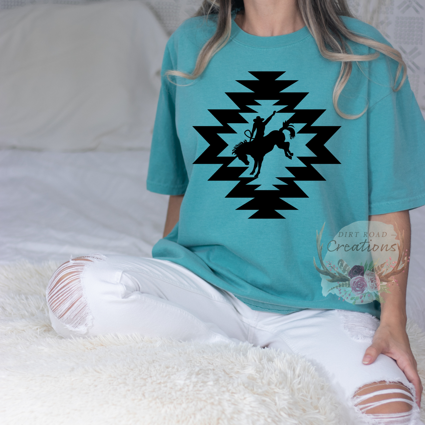 Aztec Bronco Graphic Tee