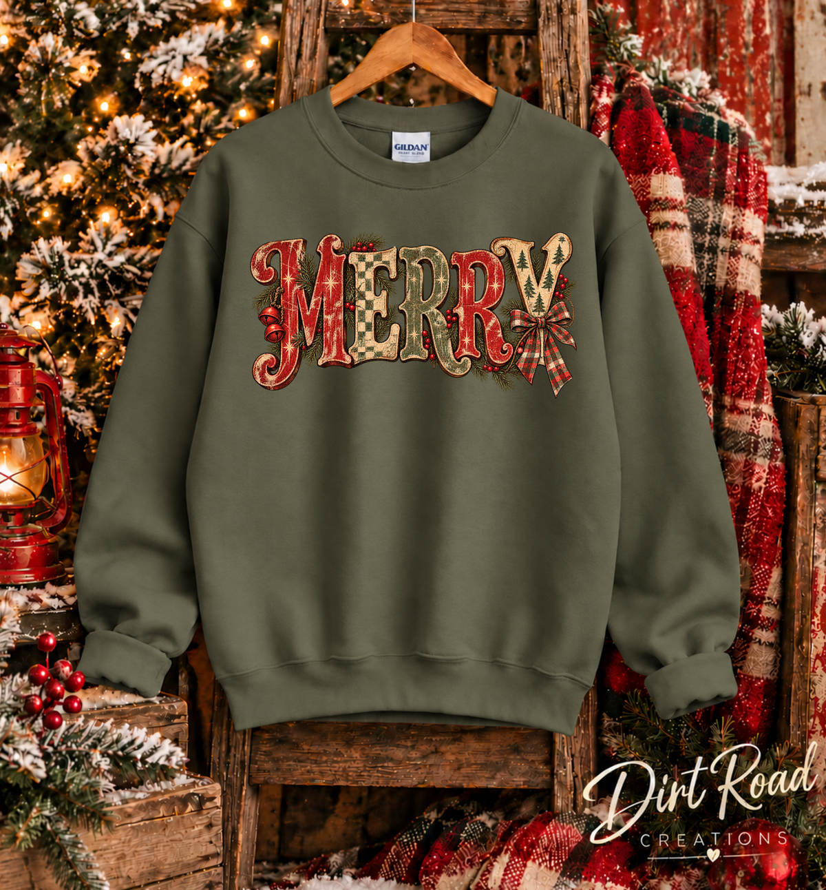 Merry Vintage graphic tee