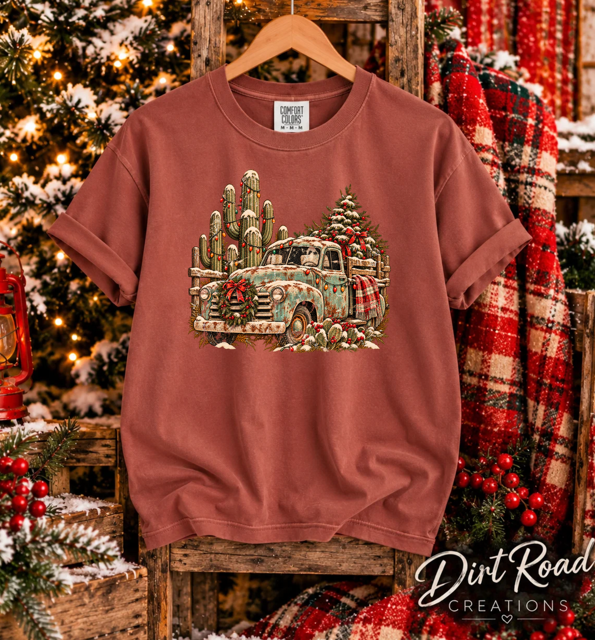 Christmas Truck graphic tee