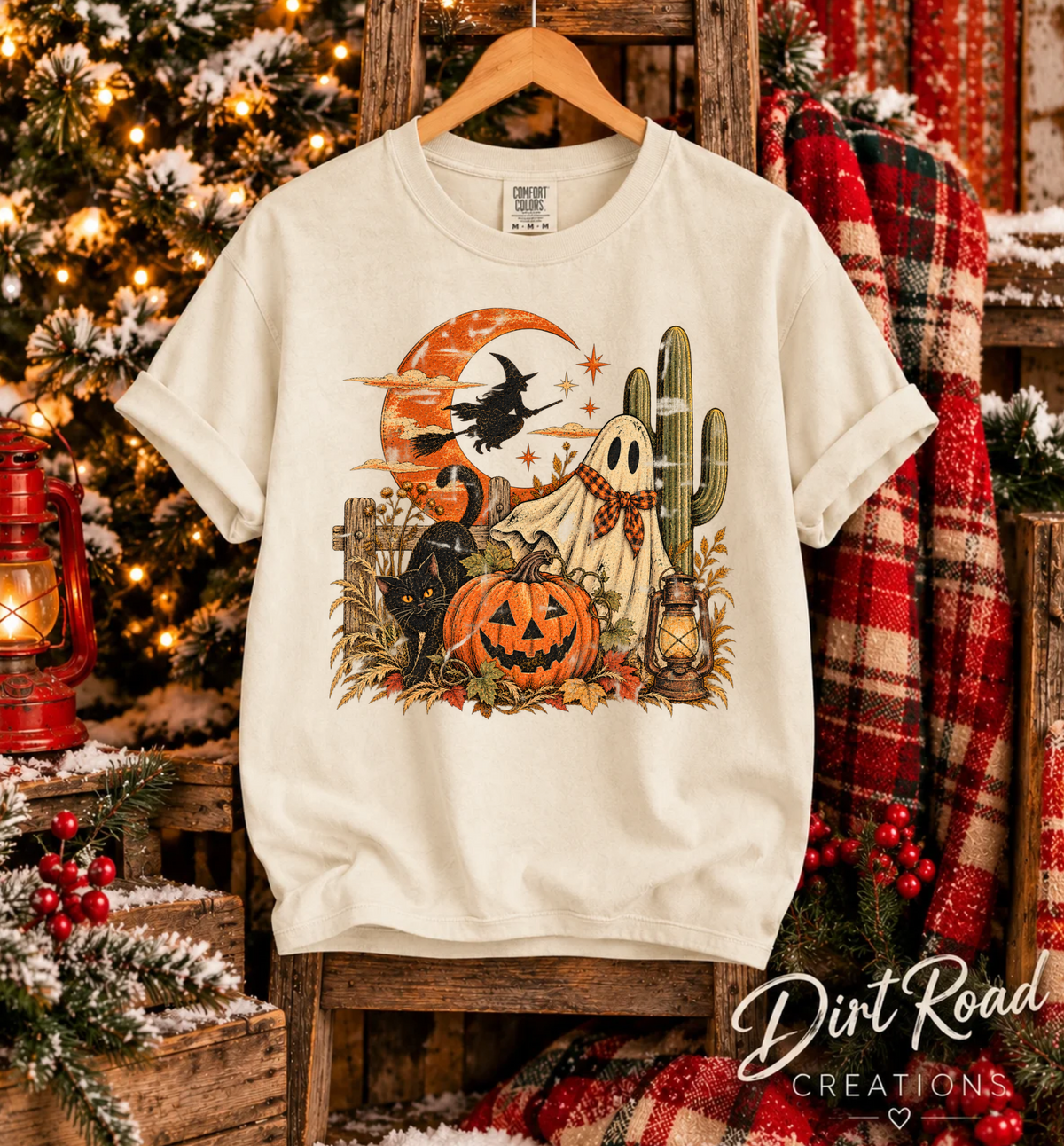 Cutesy Halloween again graphic tee