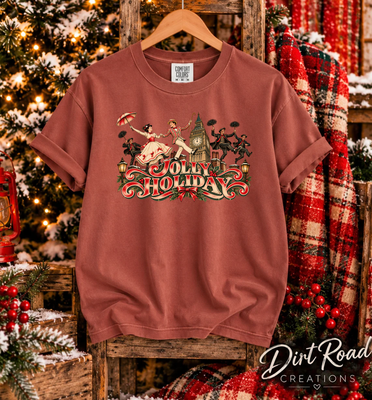 Jolly Holiday graphic tee