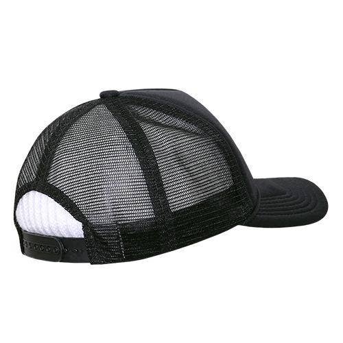 Decky 7010 - Kids, Youth Trucker Foam Hats, Mesh Back - 7010: Black