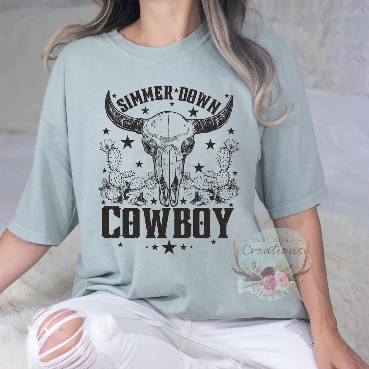 Simmer Down Cowboy Graphic Tee