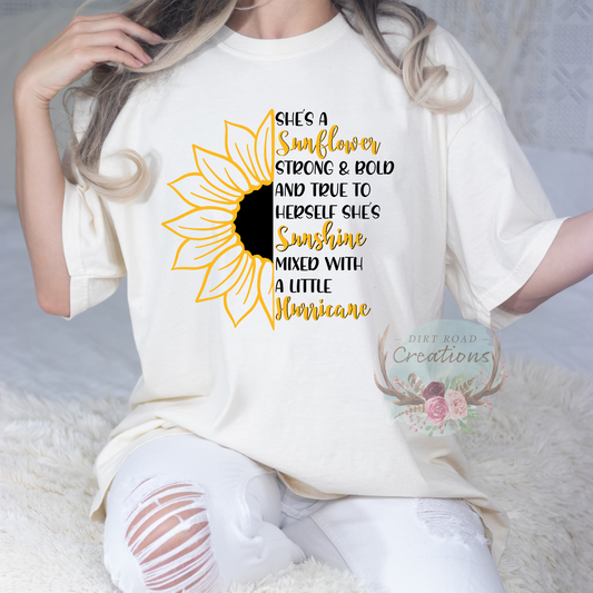 She's a Sunflower Graphic Tee