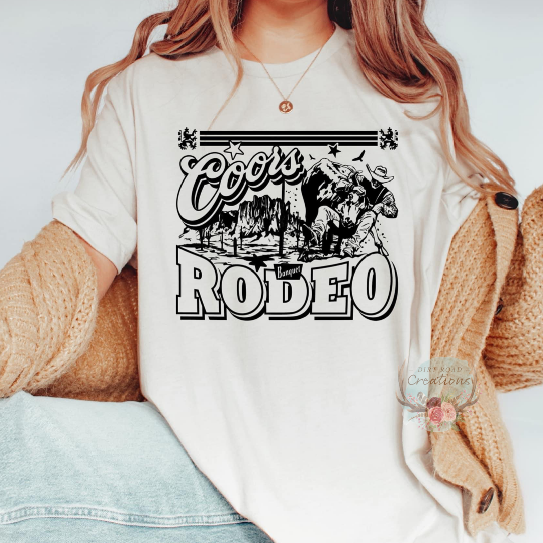 Coors Rodeo Screen Print